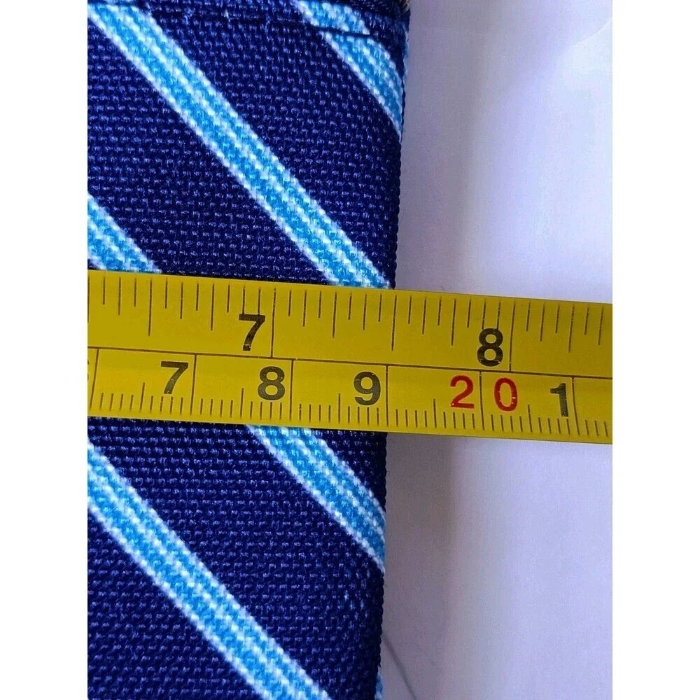 Brooks Brothers x United Airlines Amenity Kit Toiletry Travel Pouch Blue Stripe